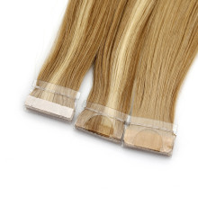 Hot Style Hair for Salon 8"-30" Straight European Skin Weft Double Sided Tape in Remy 100% Brazilian Human Hair Extensions